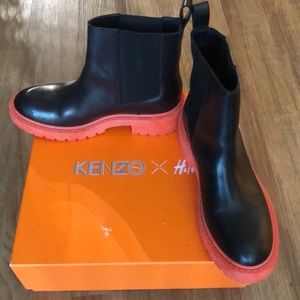 KENZO x H&M Chelsea Leather Boots